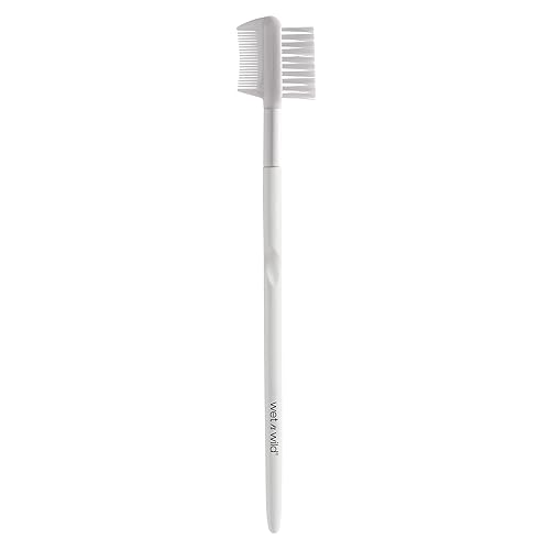 Wet N Wild Dual-Ended Eyebrow & Liner Brush - Precision Angled, Ergonomic, Cruelty-Free, Vegan