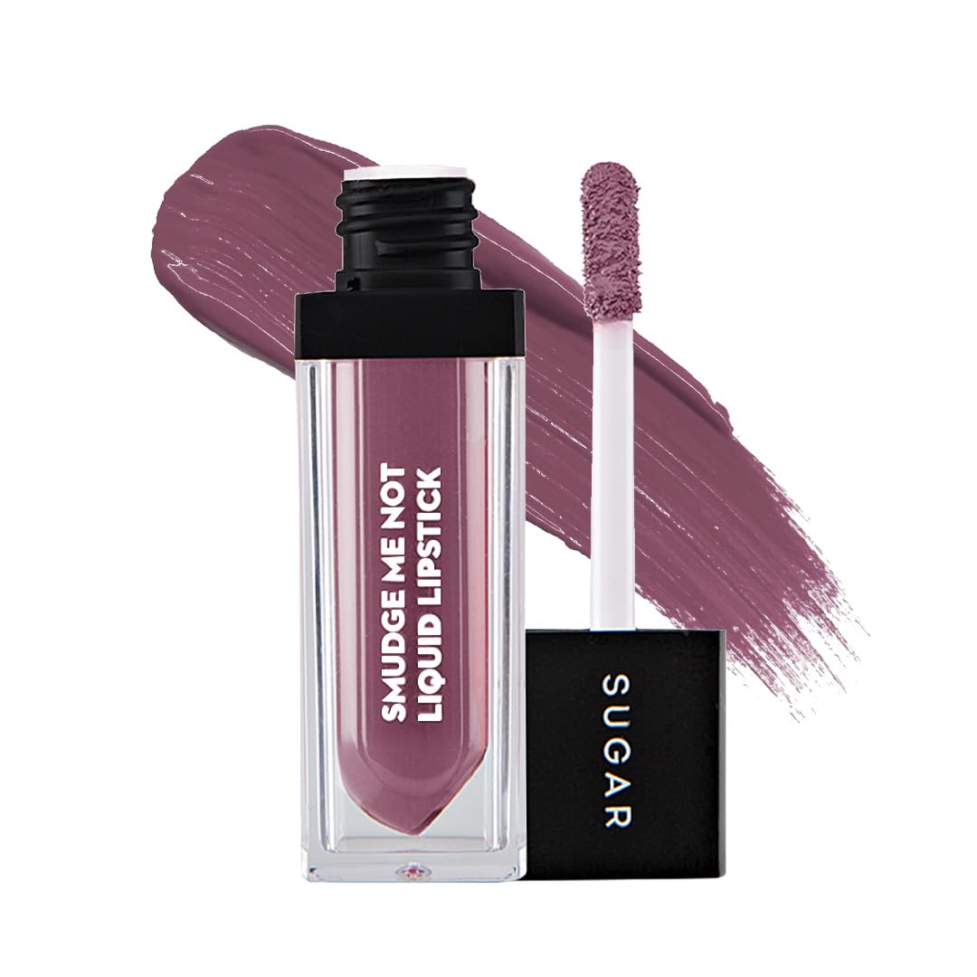 Sugar Smudge Me Not Liquid Lipstick - 11 Greige Rage, Longwearing Matte, Smudgeproof Formula