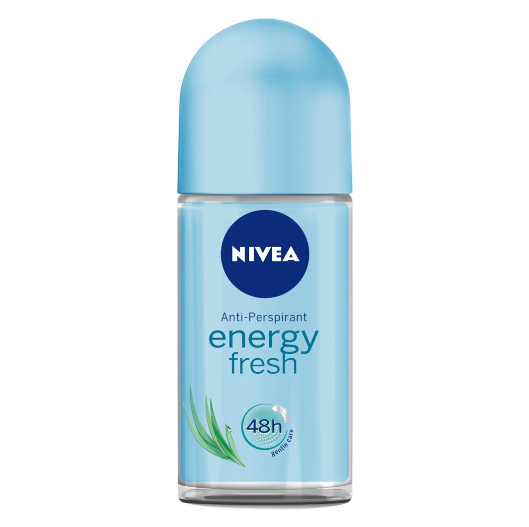 Nivea Energy Fresh Deodorant Roll-On, 1.7 Fl Oz – Long-Lasting Freshness For All-Day Confidence