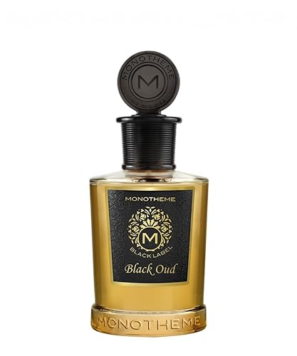 Monotheme Black Oud for Men - 3.4 Oz EDP Spray, Intense Fragrance, Long-Lasting Scent, Luxury Perfume for Him