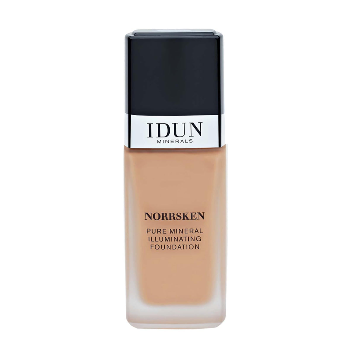 IDUN Minerals Liquid Foundation 214 Ylva - Silky Smooth, Luminous, Vegan, Water Resistant, 1 oz