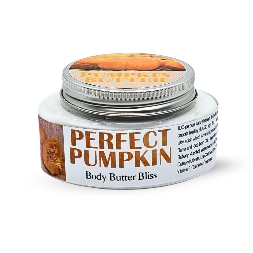 Nature Skin Shop Perfect Pumpkin Body Butter, 1.67 Oz - Hydrating Moisturizer, Pack Of 3