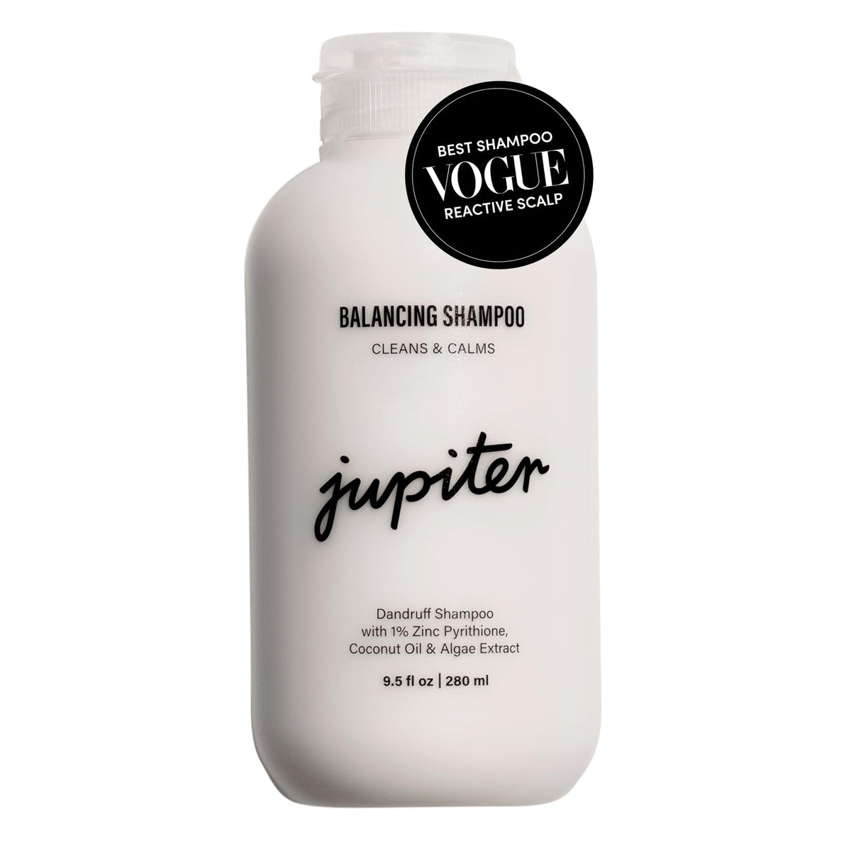 Jupiter Anti Dandruff Shampoo - Vegan, Sulfate & Paraben Free For Flaky, Itchy Scalp - 9