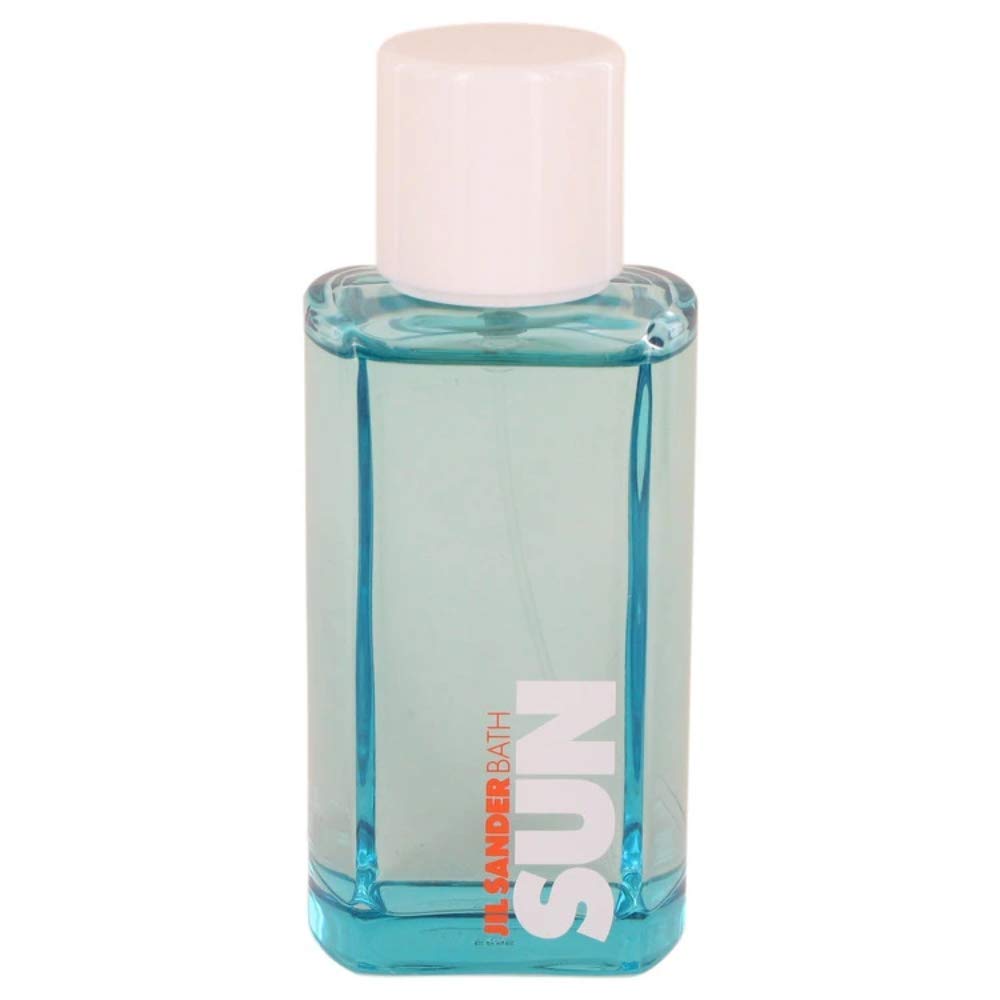 Jil Sander Sun Bath Eau De Toilette Spray For Women, 3.4 Oz Tester, Fresh Fragrance