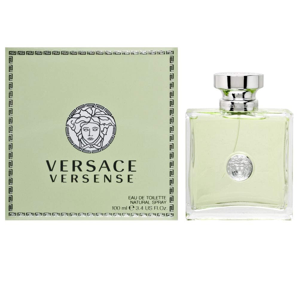 Versace Versense Eau De Toilette Spray For Women, 3.4 Fl Oz - Fresh Floral Fragrance