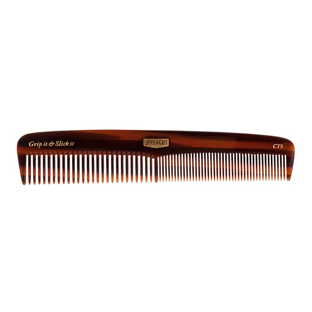 Uppercut Deluxe Tortoise Shell Pocket Comb - Plant Cellulose Acetate, 1 Count