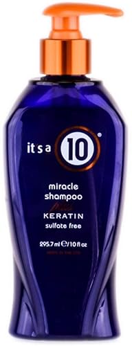 It'S A 10 Miracle Shampoo Plus Keratin, Cranberry, 10 Oz, Pack Of 9 - Haircare Essential