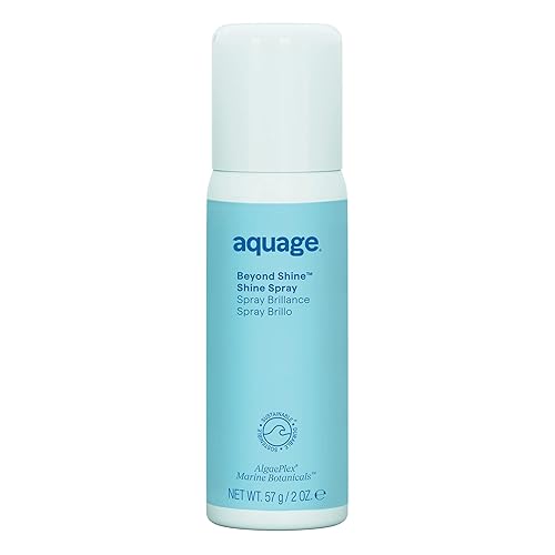 Aquage Beyond Shine Spray - Silkening & Glossing For Curly Hair, 2 Fl Oz