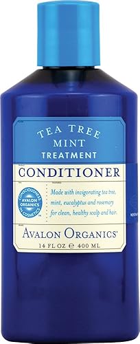 Avalon Organics Tea Tree Conditioner Treatment, 14 Fl Oz - Nourishing Hair Care