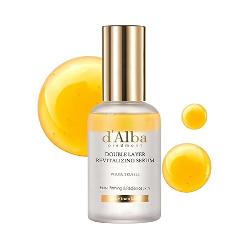 D'Alba Piedmont White Truffle Revitalizing Serum - 100Hr Hydration, Skin Firming, 1.69 Fl