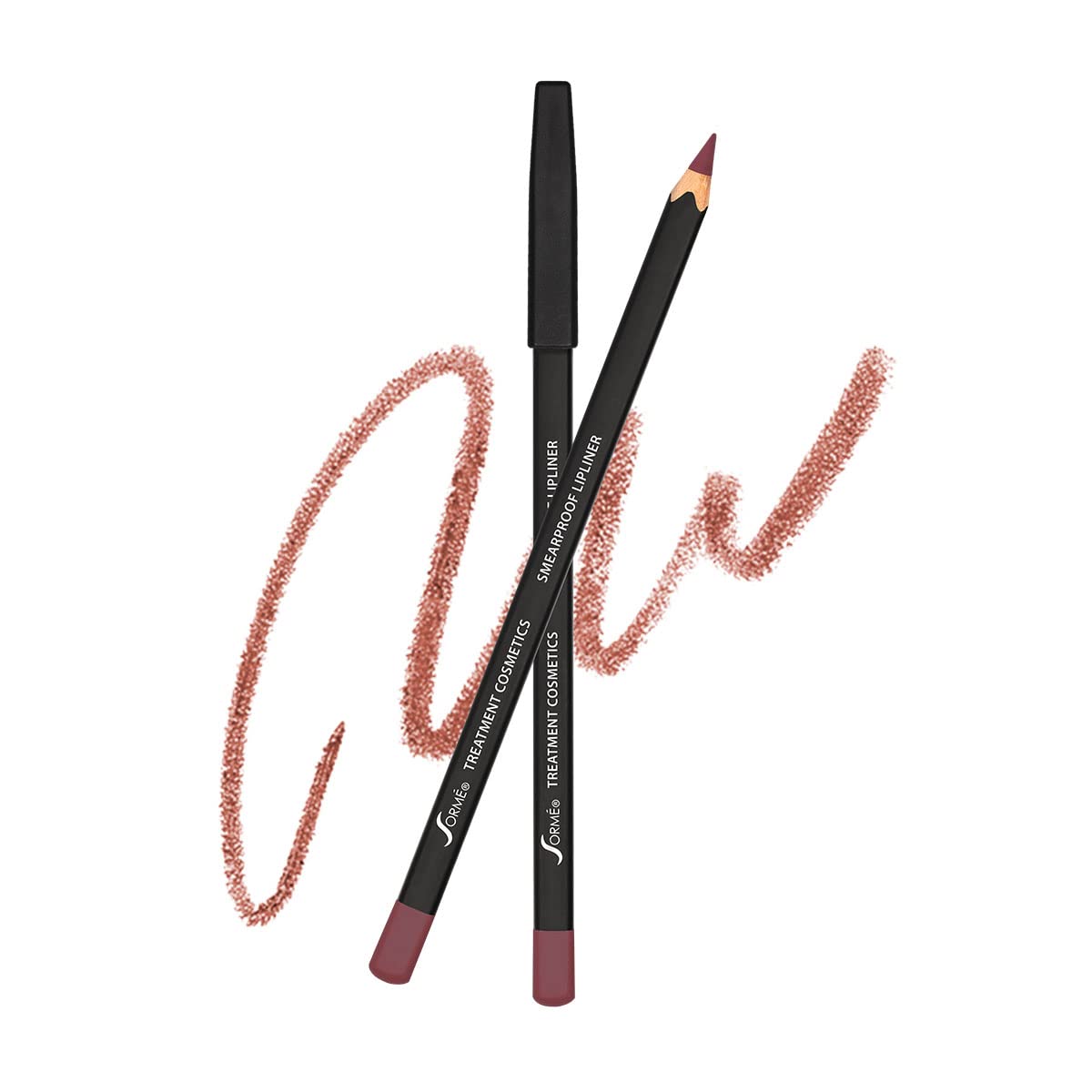 Sormé Waterproof Lip Liner - Smearproof, Revitalizing With Vitamins, Cognac - 1 Count