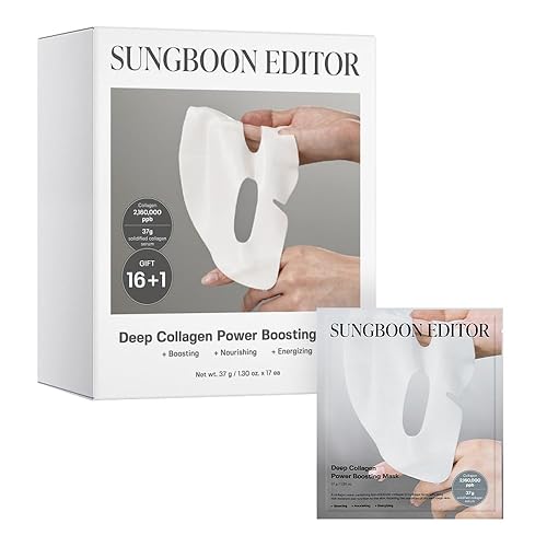 Sungboon Editor Deep Collagen Overnight Mask 37Gx17Ea | Hydrating Korean Skin Care, Tiktok Trend