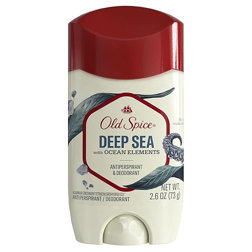 Old Spice Antiperspirant & Deodorant For Men, Deep Sea Scent, 2.6 Oz