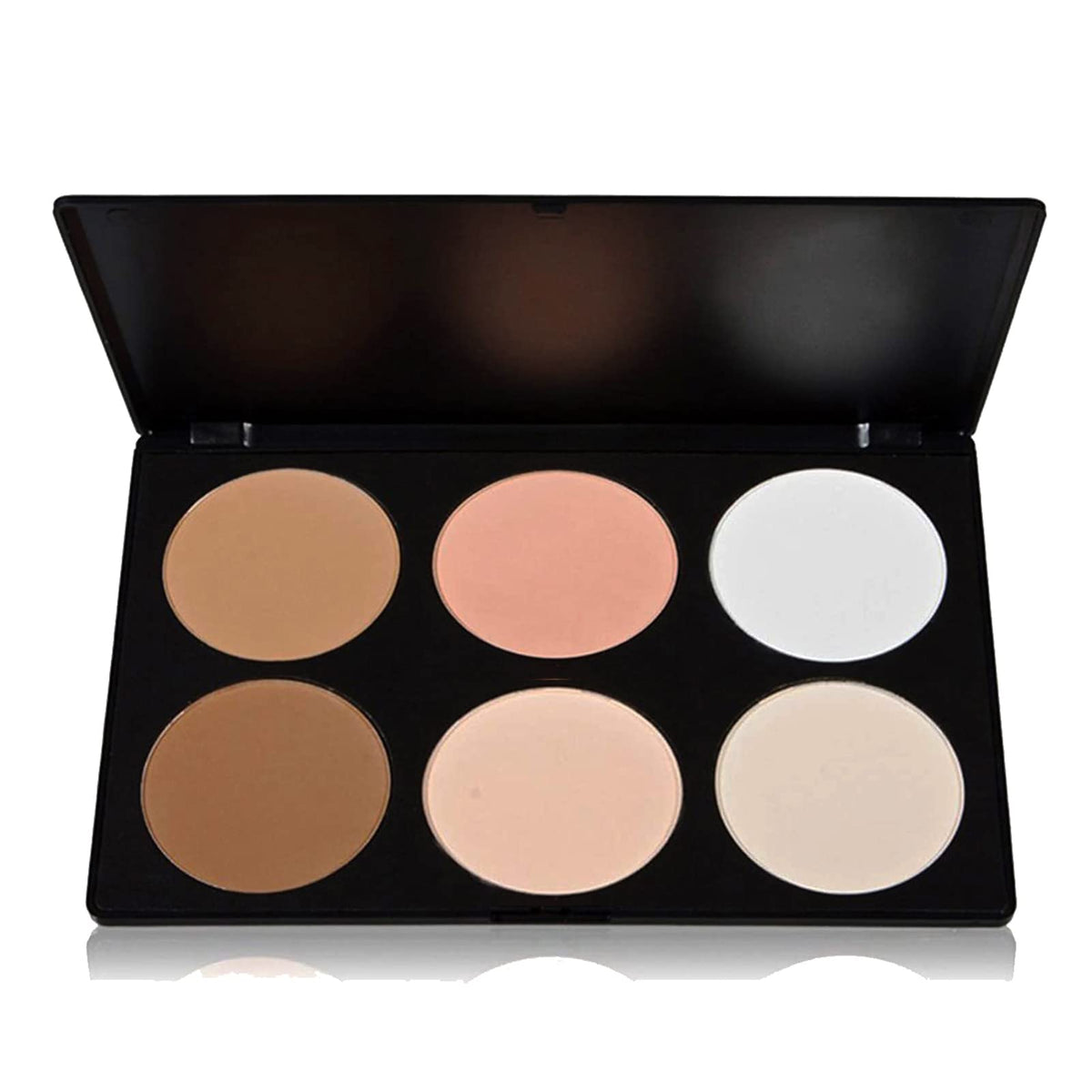 Vodisa Contour Face Powder Kit - Professional Bronzer Palette For Highlighting & Contouring, Brown