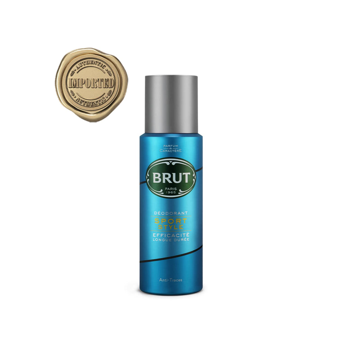 Brut Sport Style Men'S 6.7 Oz Deodorant Spray - Long-Lasting Freshness In Metal Can