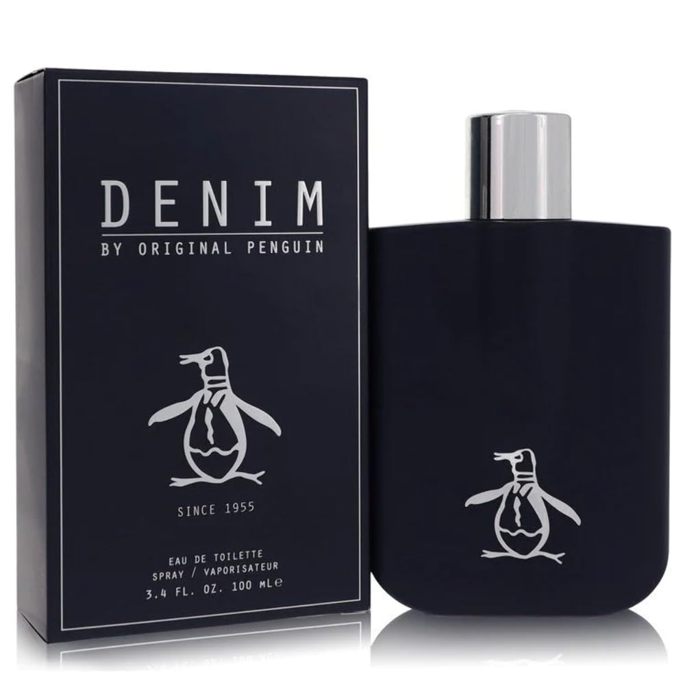 Original Penguin Denim Eau De Toilette Spray 3.4 Oz - Fresh & Stylish Fragrance For Men