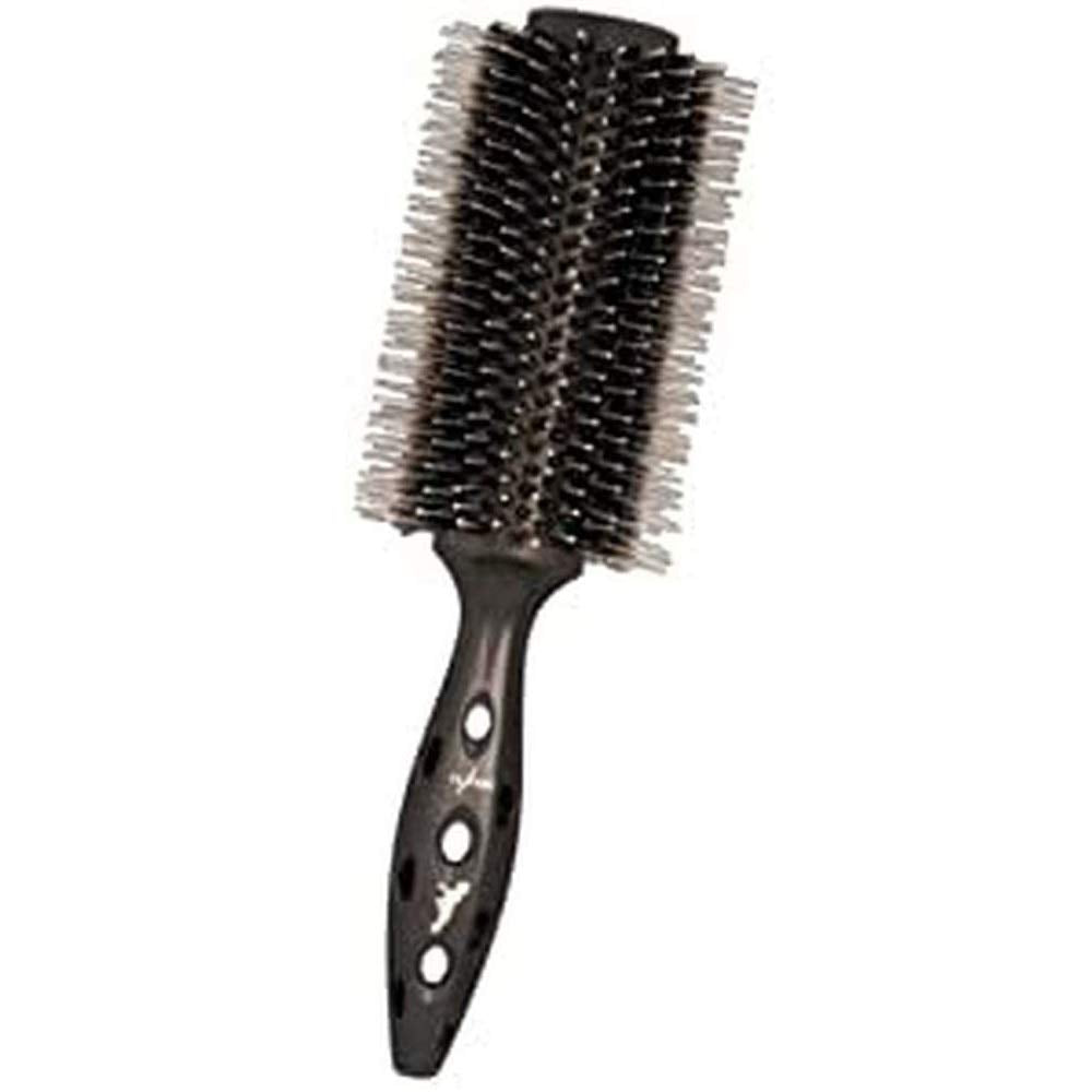 Y.S. Park YS-650 Tiger Hair Brush - Carbon Black, Wooden, Lightweight, 1 Count