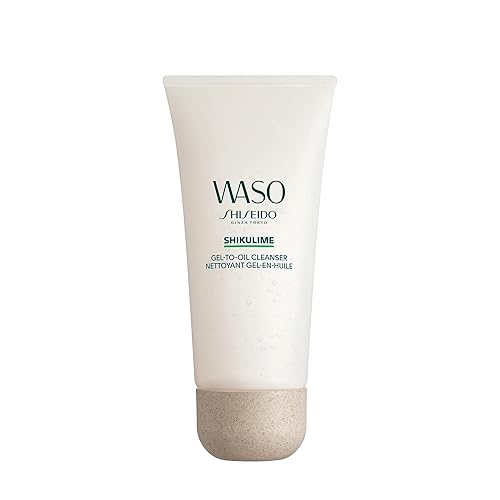 Shiseido Waso Shikulime Gel-To-Oil Cleanser 4 Oz - Vegan, Cruelty Free, Fragrance