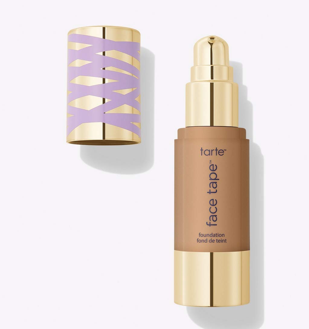 Tarte Face Tape Foundation - Medium Tan Golden 37G, Full Size, 1.01 Fl Oz, Flawless Finish