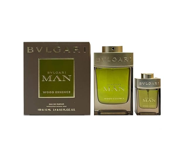 Bvlgari Man Wood Essence Eau De Parfum Set - 3.9 Fl Oz (2 Pcs)