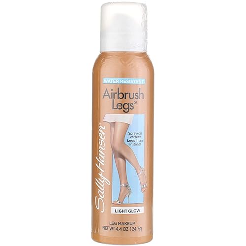 Sally Hansen Airbrush Legs Light Glow 4.4 Oz (3 Pack) - Instant Leg Makeup & Radiance