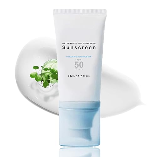 Generic Centella Sunscreen Spf 50+ Pa++++ - Calming Moisture Daily Sun Serum, No White Cast, 1.7