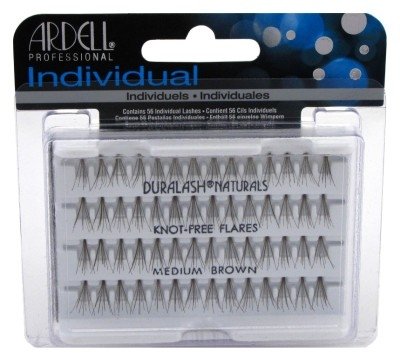 Ardell Duralash Naturals Flare Medium Brown Lashes - 6 Pack (56 Lashes)