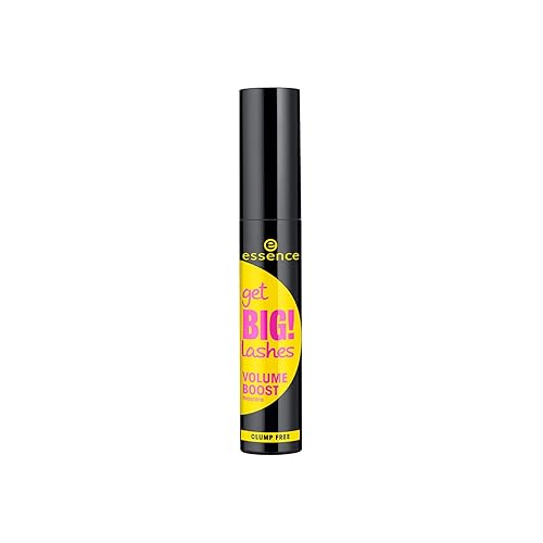 essence get BIG! Lashes Volume Boost Mascara - Black, 1 Ounce for Dramatic Volume