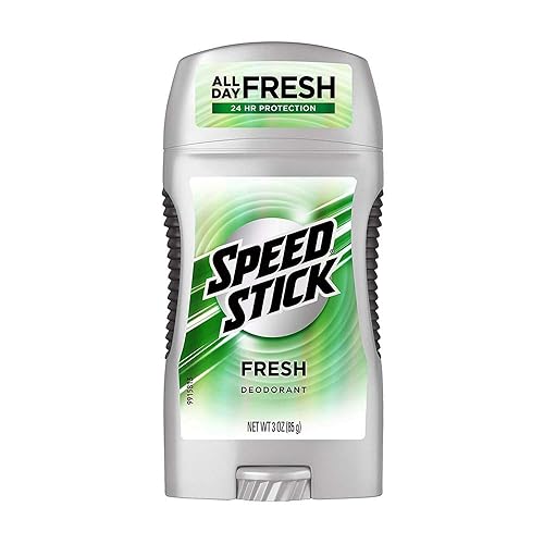 Speed Stick Deodorant Fresh, 3 Oz (Pack Of 3) - Long-Lasting Odor Protection, Men'S Care