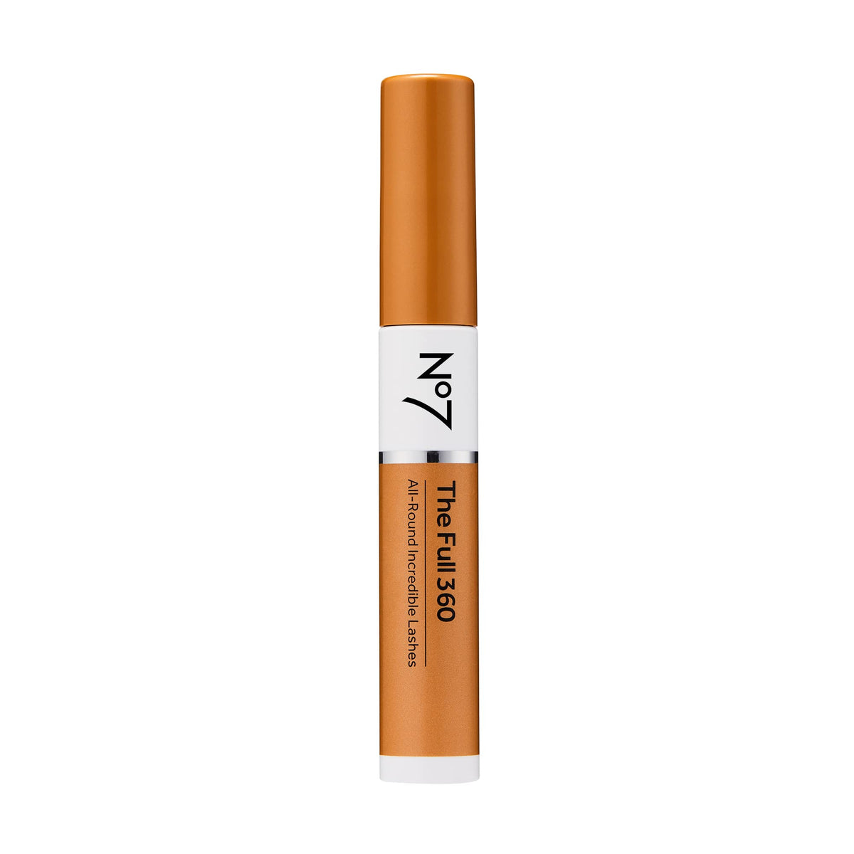 No7 Full 360 Mascara - Black, Volumizing, Lengthening, Clump-Free, 24 Hour Wear, 7