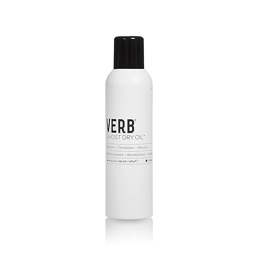 Verb Ghost Dry Oil - 5.5 Oz Clear Lightweight Hair Oil For Shine & Hydration