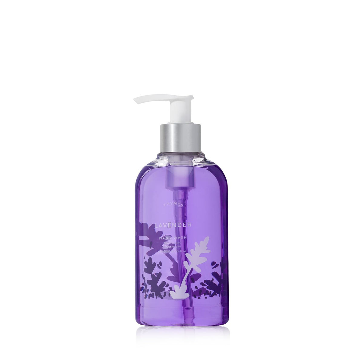 Thymes Lavender Moisturizing Hand Wash - Gentle Cleanser With Glycerin & Jojoba, 8.25 Oz