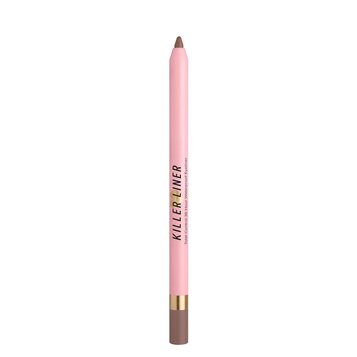 Too Faced Killer Liner 36Hr Waterproof Gel Eyeliner Pencil, Metallic Taupe - Long Lasting & Smudge Proof