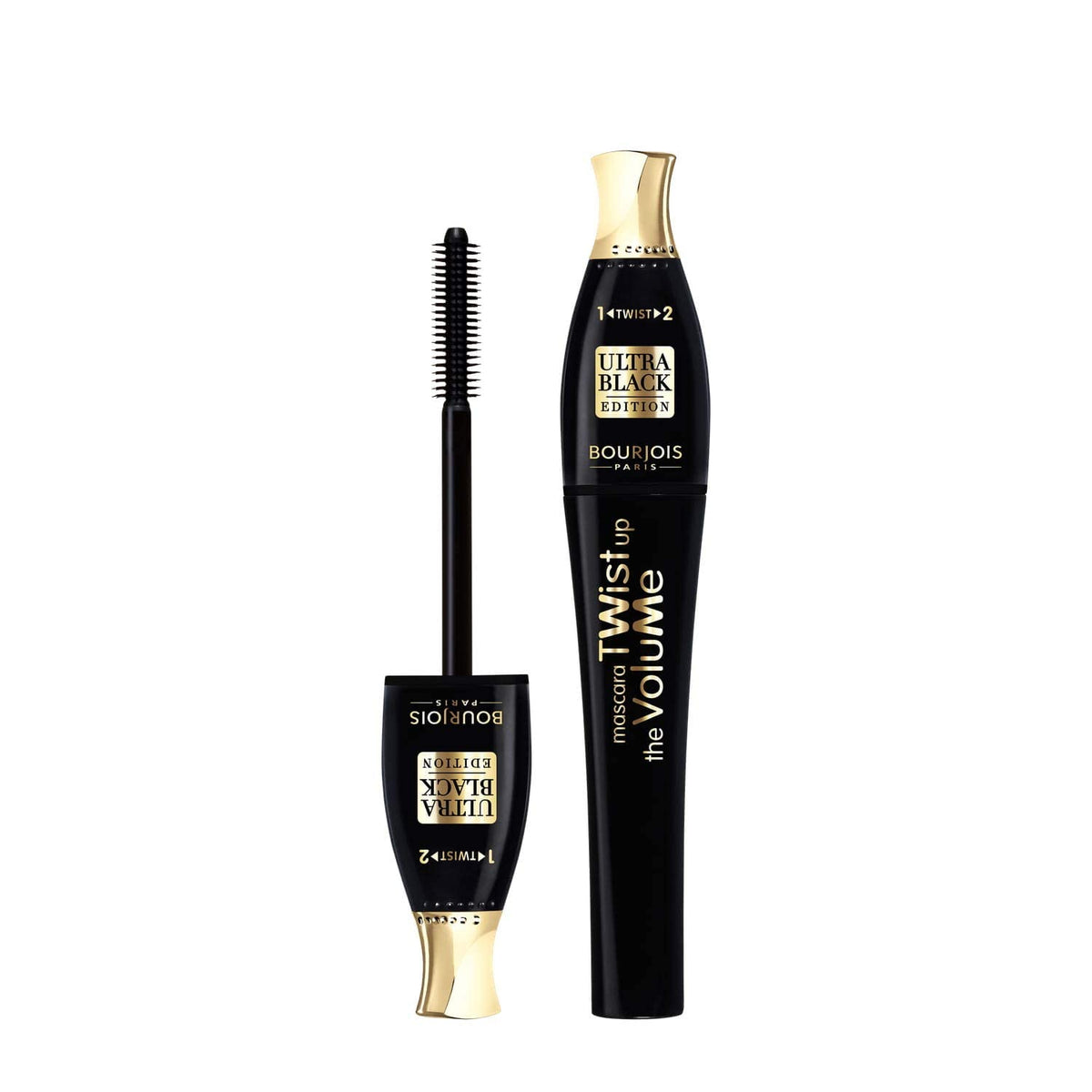 Bourjois Twist Up The Volume Mascara #52 Ultra Black, 0.27 Ounce For Women