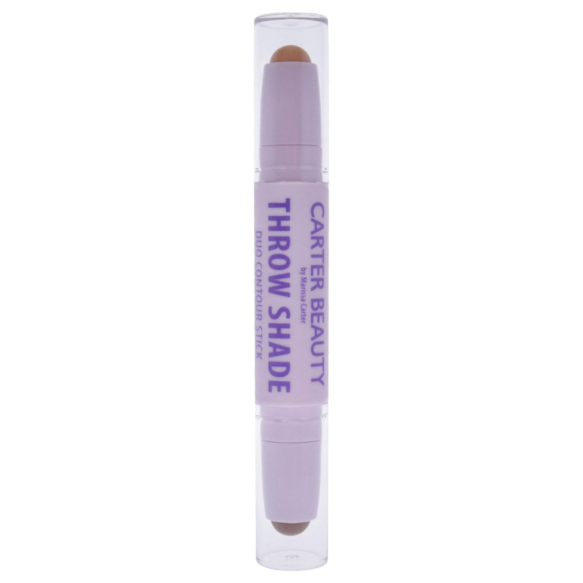 Carter Beauty Throw Shade Duo Contour Stick - Medium, 0.08 Oz, Cruelty-Free, Easily Blendable