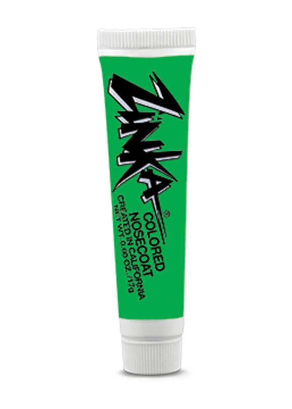 Zinka Colored Nosecoat Waterproof Sunblock - Jungle Green, 0.6Oz Tube, Uv Protection