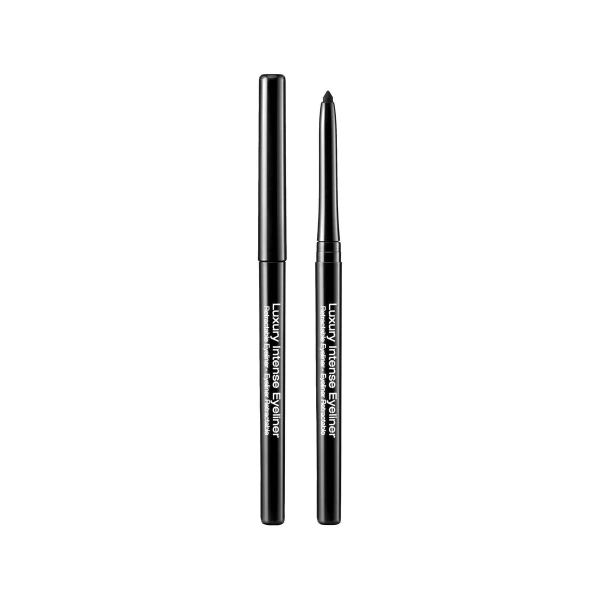 Kiss New York Retractable Eyeliner - Long-Lasting, Water-Resistant, Blackest Black, 1 Pack