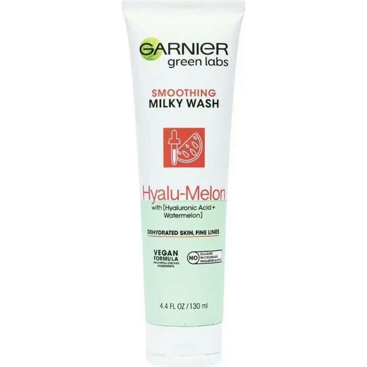 Garnier Skinactive Hyalu-Melon Cleanser With Hyaluronic Acid For Dehydrated Skin, 4.4 Fl Oz