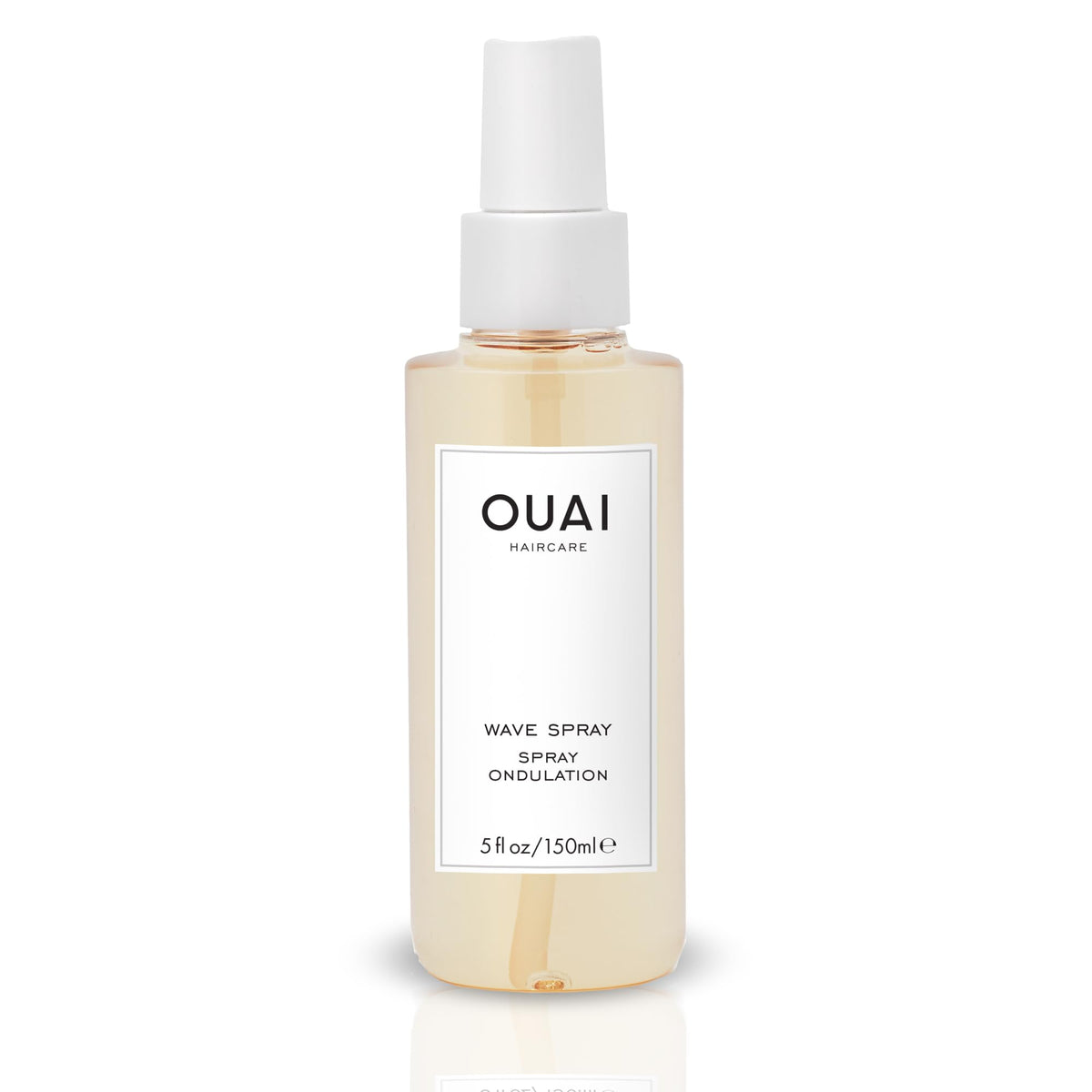 OUAI Wave Spray - Texture Spray with Coconut Oil & Rice Protein for Beach Waves, 4.9 fl oz