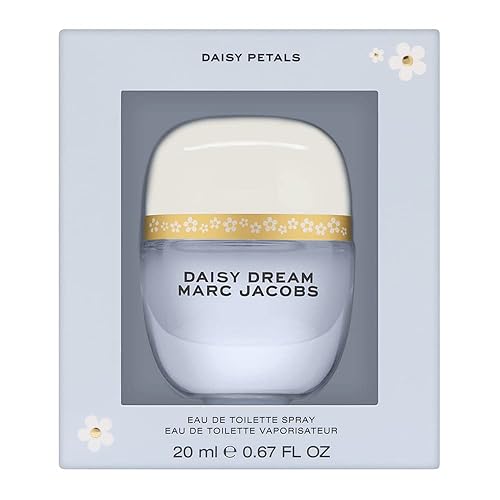 Marc Jacobs Daisy Dream Eau de Toilette Spray, 0.67 Fl Oz - Floral Fragrance for Women, Light & Fresh Scent