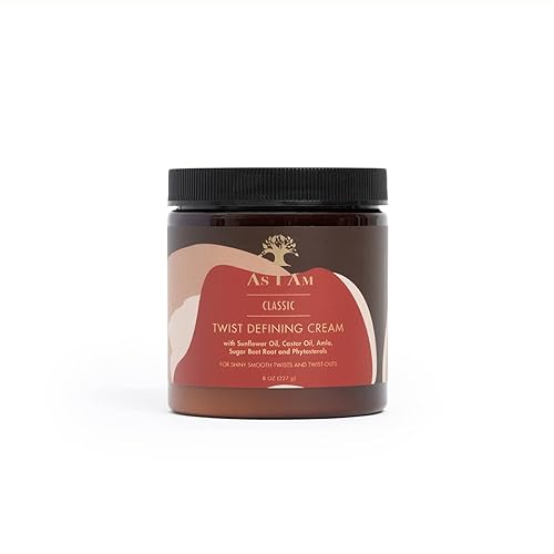 As I Am Twist Defining Cream With Castor Oil, 8 Ounce - Define Curls & Moisturize Hair