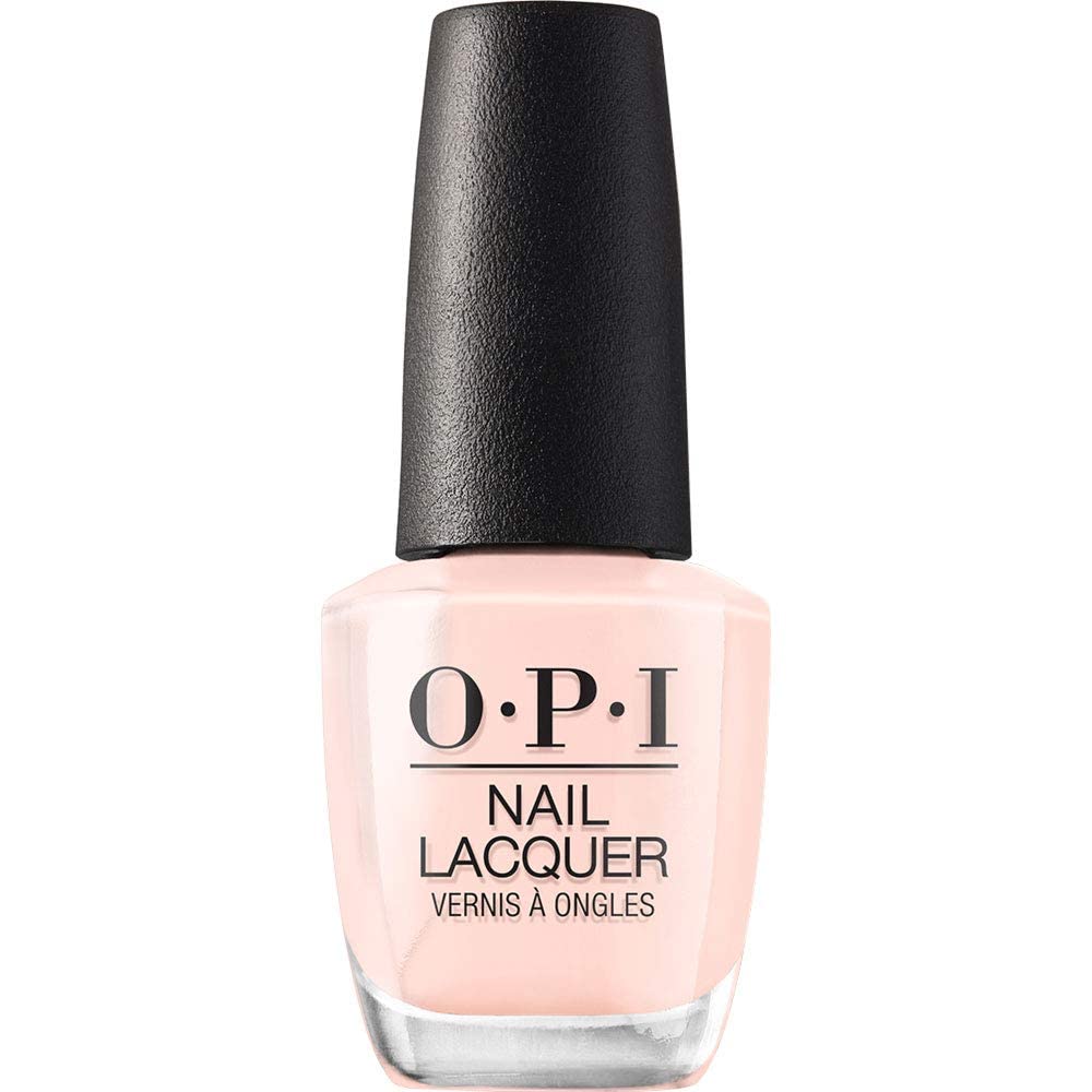 Opi Nail Lacquer - Sheer Light Nude Pink Crème, Vegan, Fast Drying, 0.5 Fl Oz