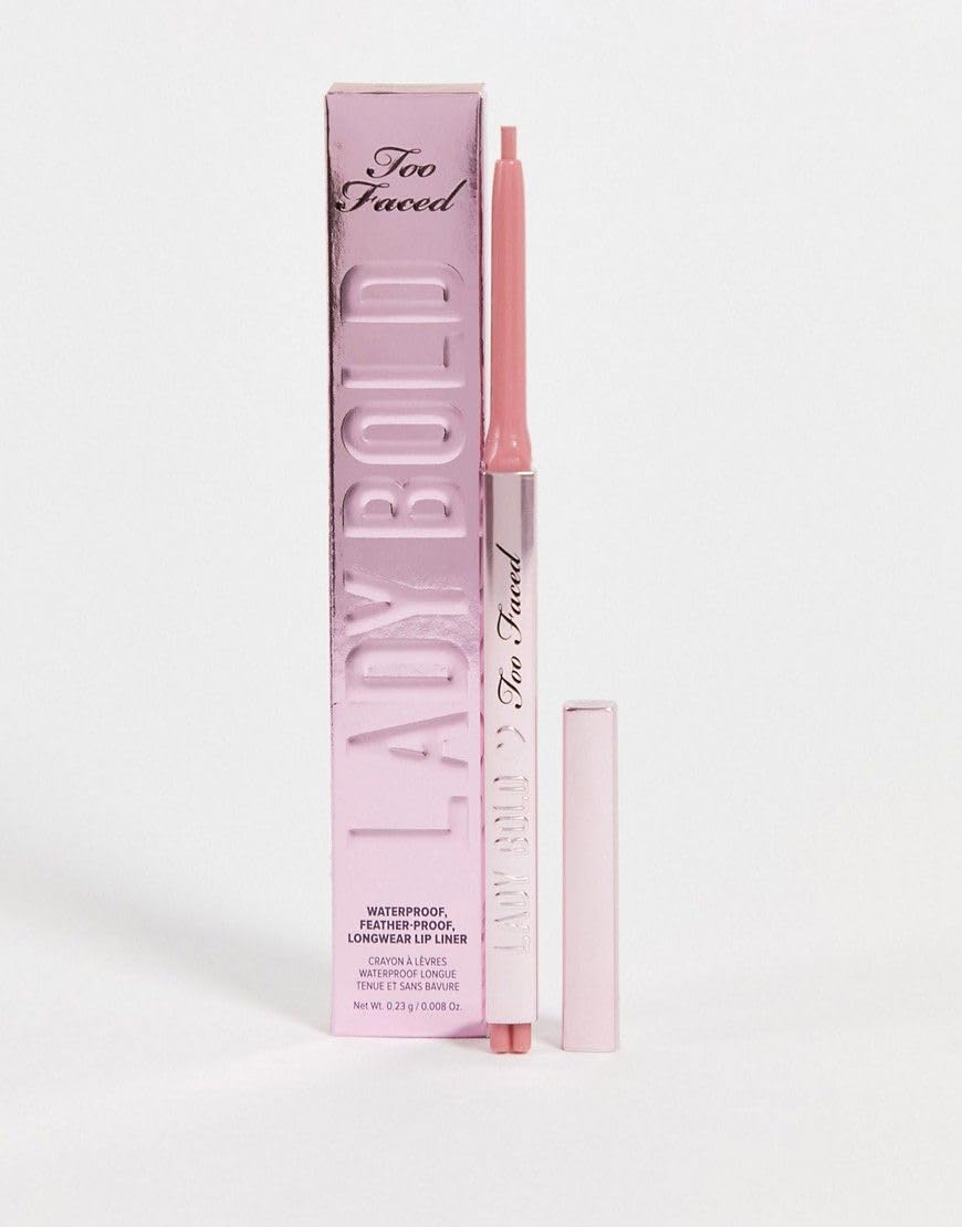 Too Faced Lady Bold Waterproof Longwear Lip Liner - Lead The Way, Long-Lasting Color