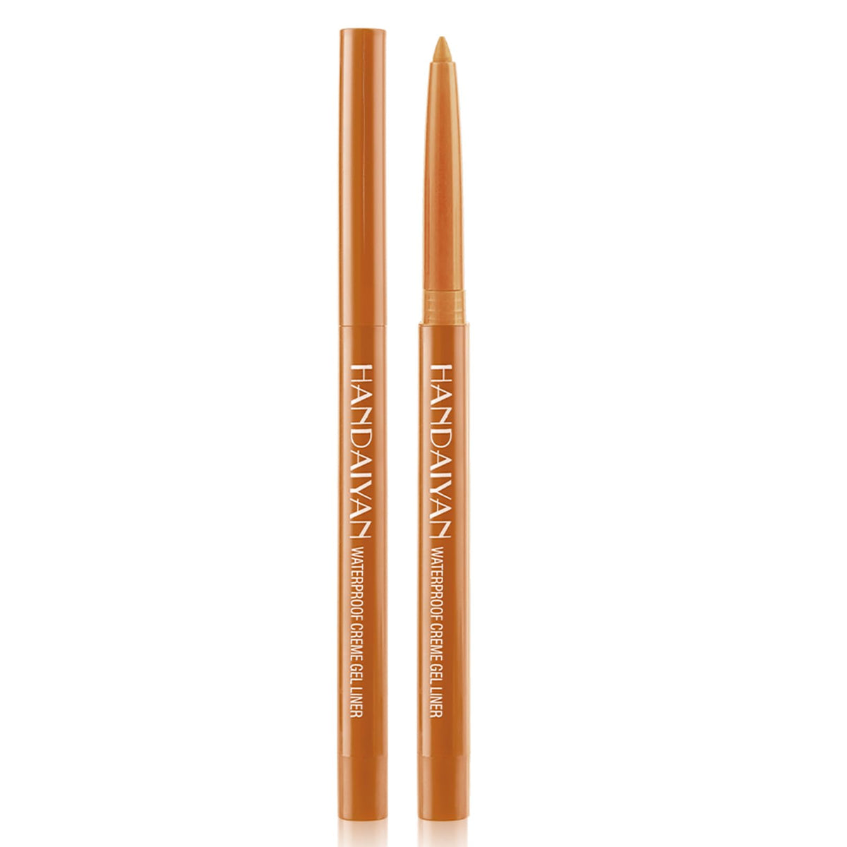 Dekrion Champagne Gold Waterproof Eyeliner Pencil - Long-Lasting, High-Pigmented Color For Women