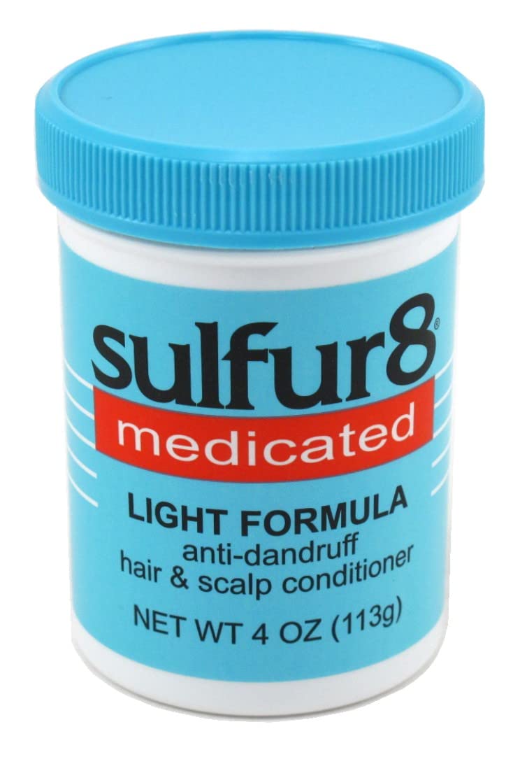 Sulfur 8 Light Hair & Scalp Conditioner, 2 Pack - 4 Ounce Jar (118Ml)