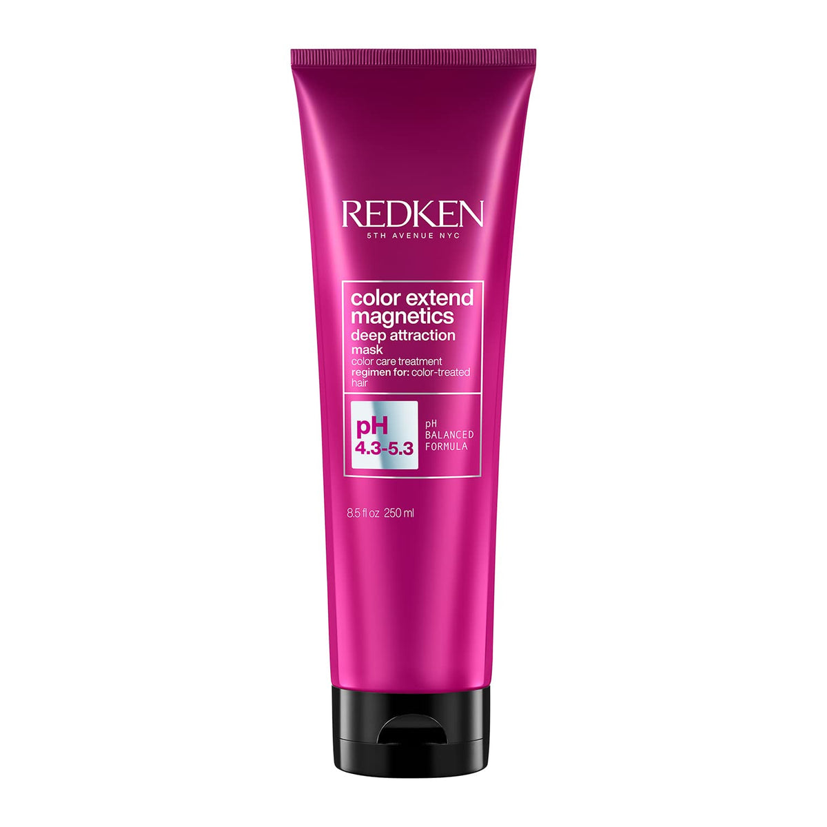 Redken Color Extend Magnetics Deep Attraction Mask For Coloured Hair, 250Ml - Enhances Shine