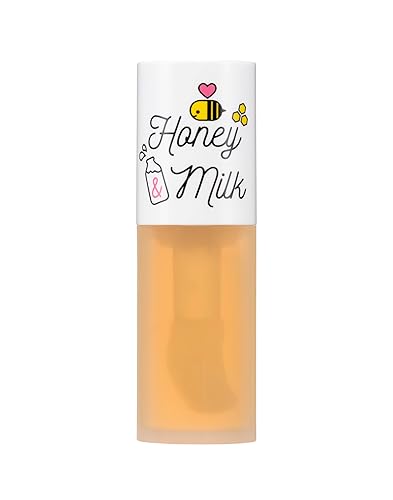 A'Pieu Honey & Milk Lip Oil - Nourishing, Lightweight, Long-Lasting Moisture, 0.169 Oz