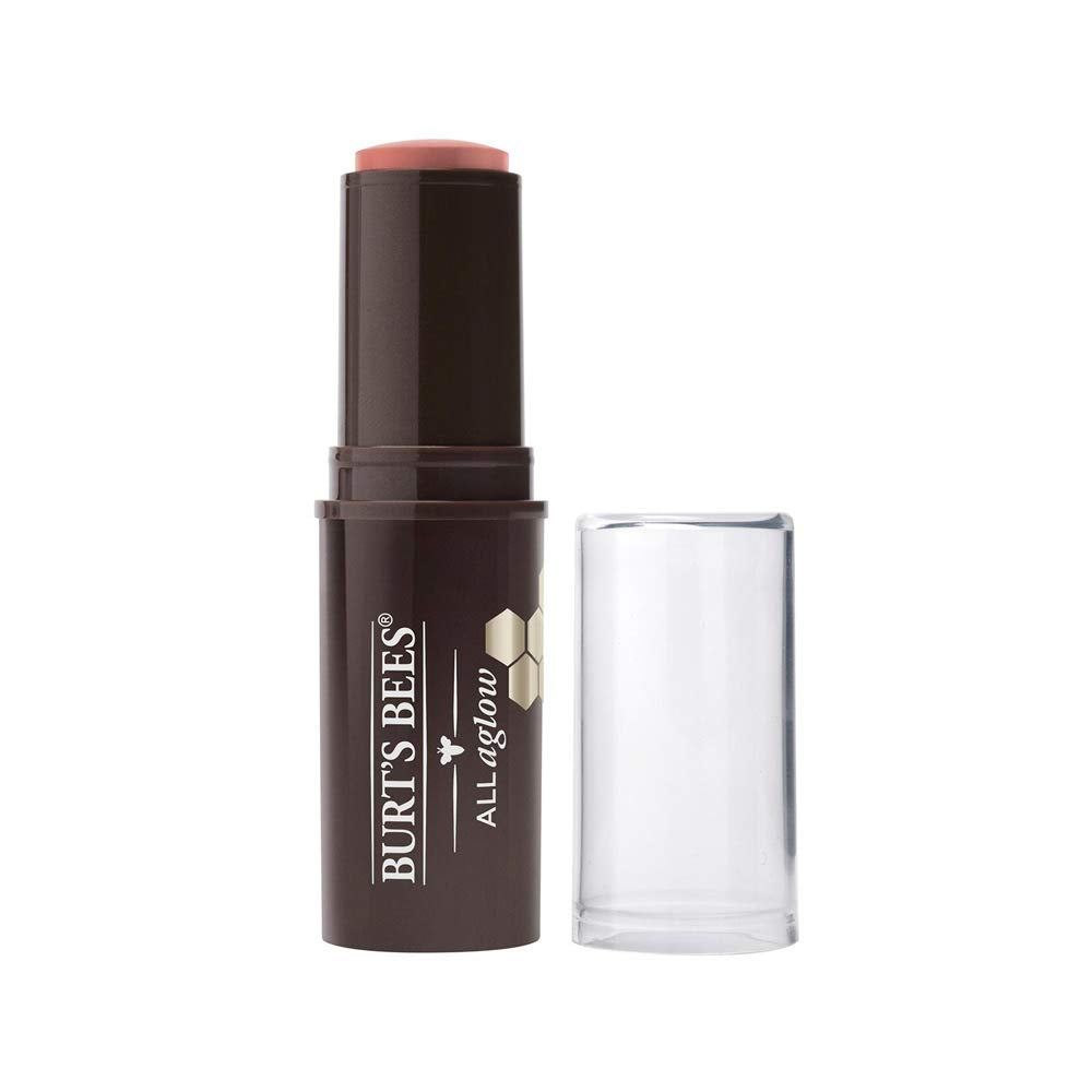 Burt'S Bees Peach Pond Lip & Cheek Stick, 0.32 Oz - All Aglow Hydrating Color