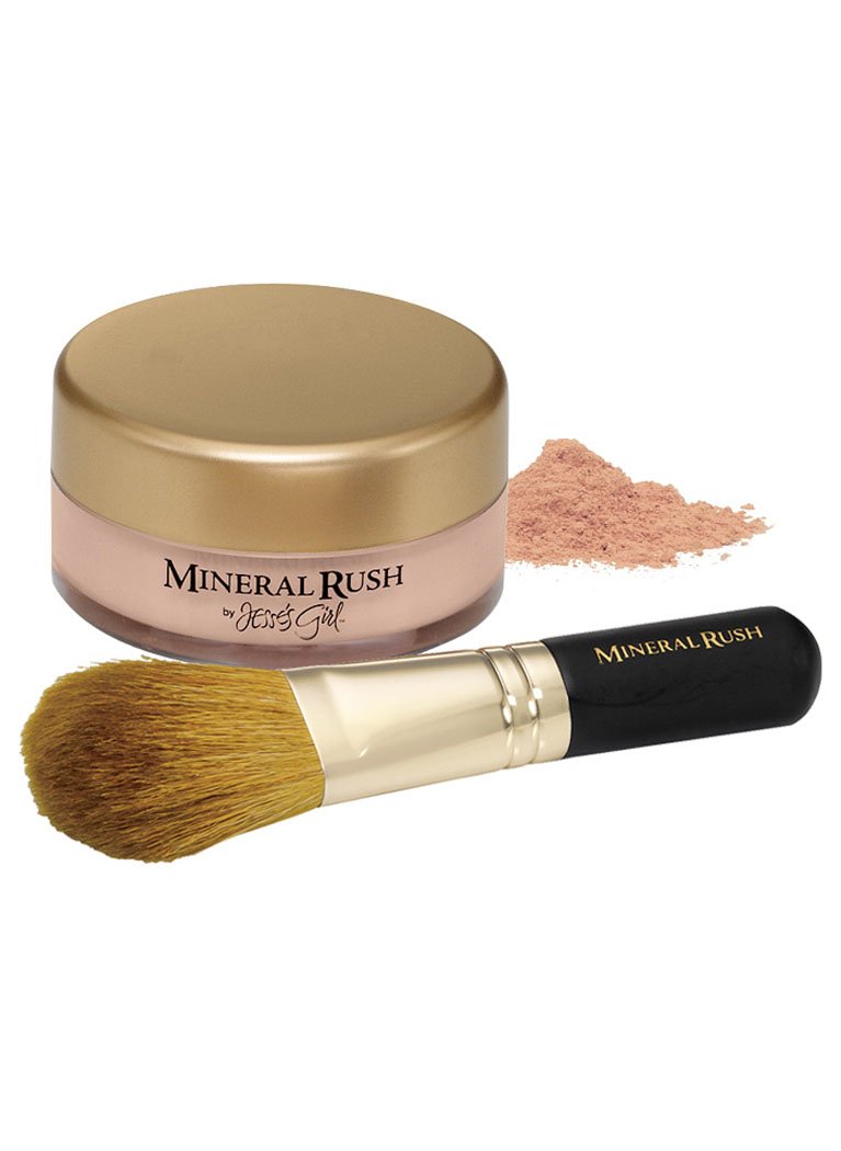 Jesse'S Girl Mineral Rush Powder - Medium, Lightweight Mineral Makeup For Radiant Skin