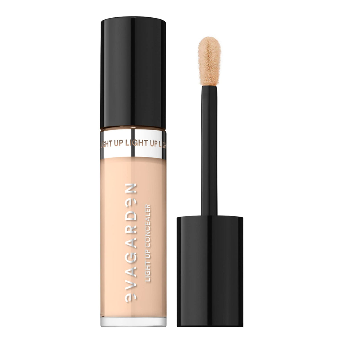 Evagarden Light Up Concealer - Brightens Skin, Minimizes Dark Circles, Medium To High Coverage, Beige